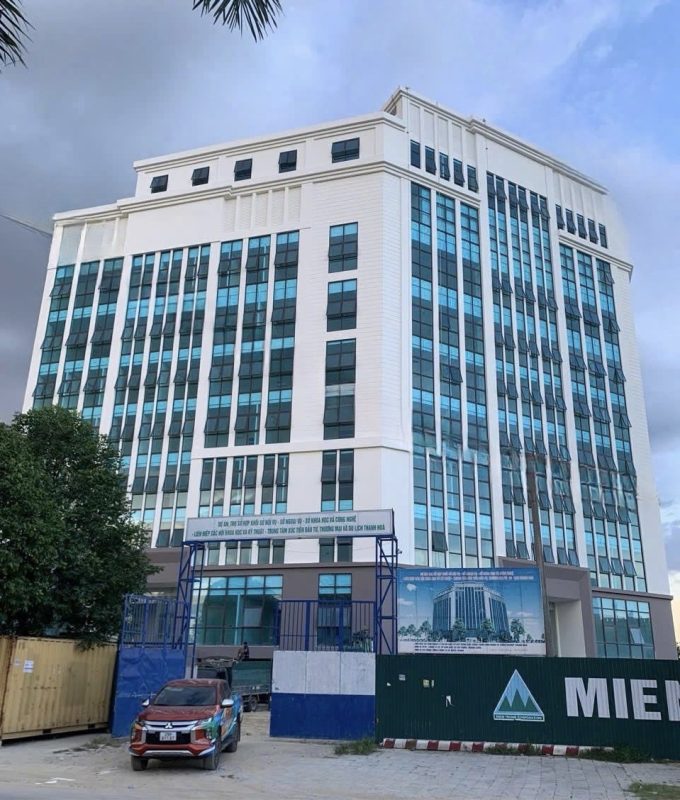 Công trình sơn Fujicolor Toà Liên Sở tại tỉnh Thanh Hoá