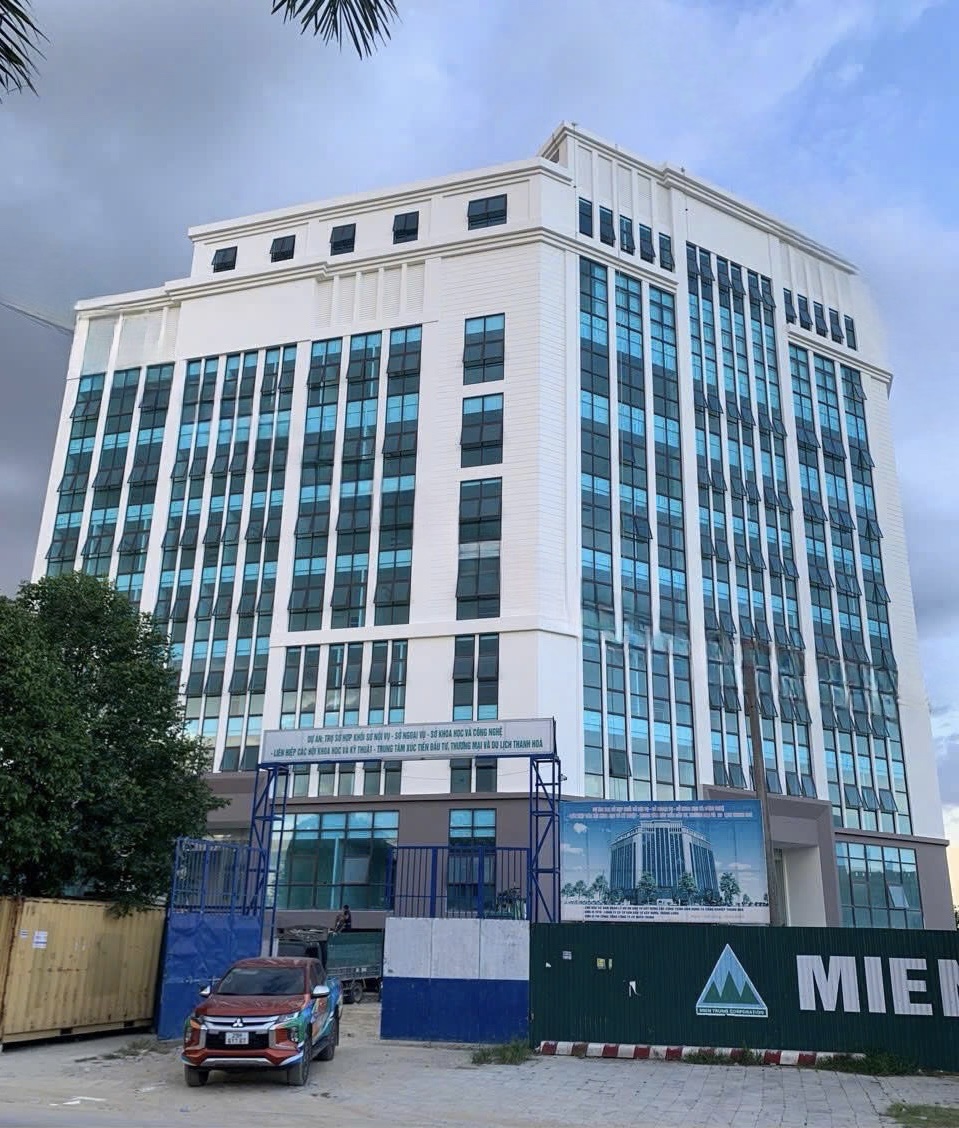 Công trình sơn Fujicolor Toà Liên Sở tại tỉnh Thanh Hoá